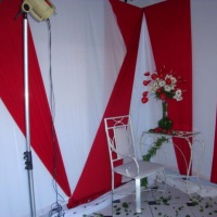 ENTRADA ENFEITADA PARA UMA FORMATURA