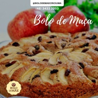 Bolo de maça.