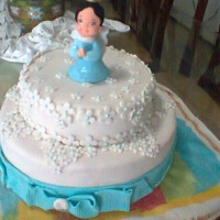 bolo de batizado