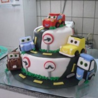Bolos carros disney