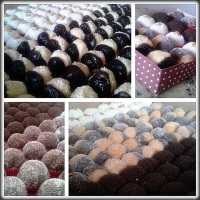 Brigadeiros - olho de Sogra, Casadinho, Ovomaltine, Cajuzinho