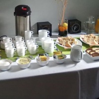 Breakfast corporativo com charme e sabor.