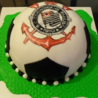 Bolo Comestivel do Corinthians