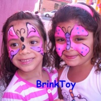 pintura facial R$ 120,00