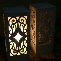 Luminária de mesa Arabesco