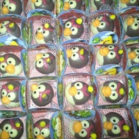docinho modelado no tema Angry Birds