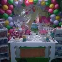Decoração Peppa Pig.