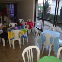 Decoração do salão