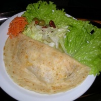 Crepe Francês salgado sem molho