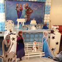 Decoração Frozen