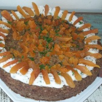 kibe de forno com damasco