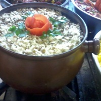 arroz com lentilha