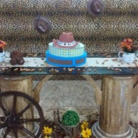 Festas temáticas.(aniversário de 50 anos country).