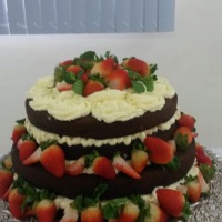 Naked cake