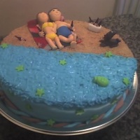 bolo modelado