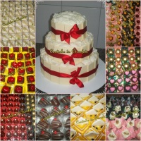 Bolo e doces para Casamento