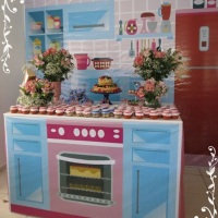 Decoração de chá de cozinha