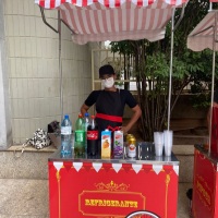 barraquinha de refrigerantes