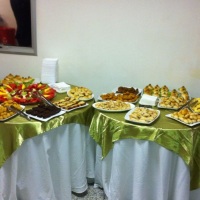 mesa de coffee break