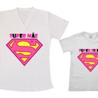 Camisetas personalizada mãe e Filha