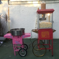 PIPOQUEIRA E MÁQUINA DE ALGODÃO DOCE