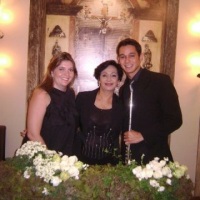 Com Adriana Vinand e Eduardo Rosa no Guia Casar 2009