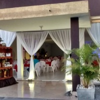 Decoração para um evento de casamento no Espaço Nobre