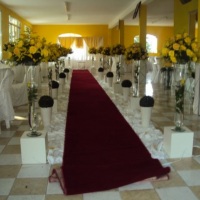 salão decorado