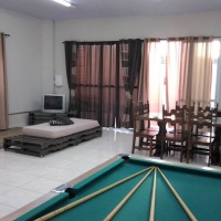 Salão interno mobiliado