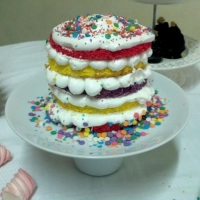 Naked Cake Arco Iris