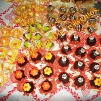 Bombons decorados.