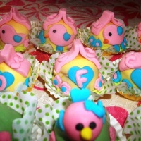 Bombons decorados passarinhos.