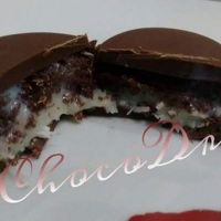 Trufado de Bolo de Chocolate com Prestigio.