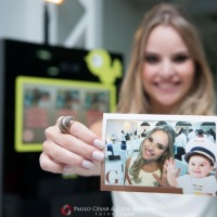 Papel fotográfico de qualidade.