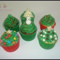 Cupcakes de Natal