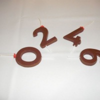 E TEMOS CHOCOVELA.VELA DE CHOCOLATE