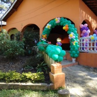 Decoração com balões