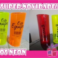 Copo neon Long Drink