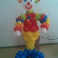 escultura com balões