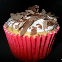 Cupcake raspas chocolate