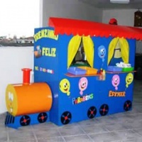 trenzinho de lanches
