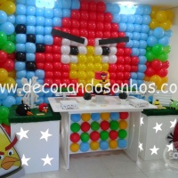 Decoração Angry Birds