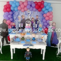 Decoração Frozen