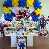 Decoração Minions