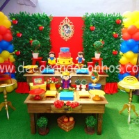 Decoração Branca de Neve