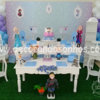 Decoração Frozen