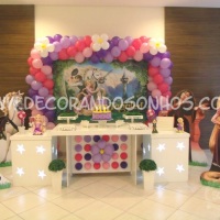 Decoração Rapunzel Enrolados