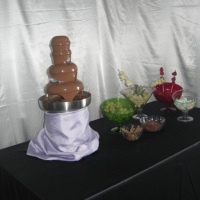 cascata de chocolate