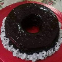 Brigadeirão com leite moça e cacau 50%