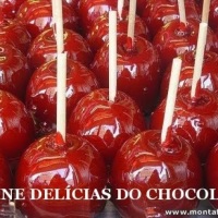 MAÇÃS DO AMOR E DE CHOCOLATE